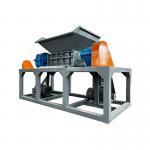 Shearing Blade 220V Twin Shaft Shredder Machine Customised ZQ350 Reducer for sale