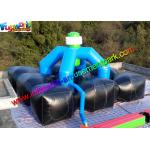 Crazy  Air Laser Tag Inflatable Maze Sport Laser Games With PVC Tarpaulin for sale