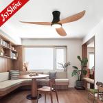 Plastic Ceiling Fan Light Decorative 3 ABS Blade Flush Mount for sale