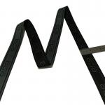 Custom Rubber Non Slip Polyester Jacquard Webbing For Cloth