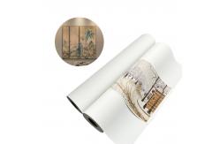 China Latex Compatible 380gsm Poly Cotton Canvas Matte For Print Reproductions supplier