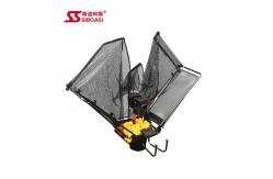 China 240V Table Tennis Machine , ROHS ping pong automatic ball machine Forehand supplier