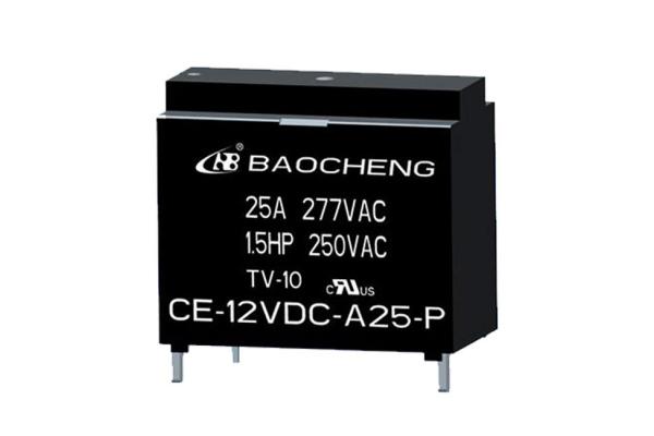 High Load Switching Baocheng Relay For Powerhouse CE-12VDC-A25-P