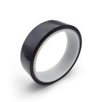 Anti Static Polyimide Film Tape Black Color Double Sided Heat Resistant Tapes for sale