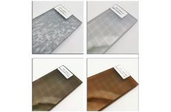 China 5 + 5 Mm Wire Mesh Laminated Glass Architectural Applications supplier