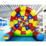 Party Interactive Game Colorful Inflatable Football Goal For Backyard for sale