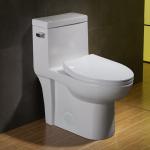 Cupc Siphonic One Piece Toilet Chair Height Power Flush for sale