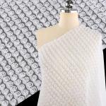 White Rose Flower Embroidery Lace Fabric Suitable For All Kinds Of Clothing Fabrics Support Custom for sale