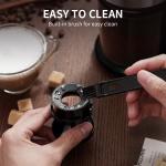 100W Coffee Bean Self Grinding Coffee Maker 14 Setting Flat Fashionable Dis Washing