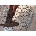 Corrosion Resistant Pipeline Coating 8 Line Wire Welded Metal Mesh Galvanised 140m for sale
