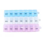 7 Days Weekly Pill Box Organizer PP Plastic Material Easy To Carry for sale