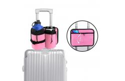 China Luggage Travel Cup Holder Durable Free Hand Fits All Suitcase Handles supplier