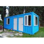 20FT Residential Prefab Container House With Tempered Bulletproof Window for sale