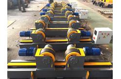 China Automatic Lead Screw Conventional Heavy Duty Roller Stands For Tank Turning Welding supplier