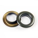 Custom Aluminum Brass Metal Mesh Eyelet Curtain Rings