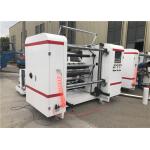 Self Adhesive Label Paper Roll Rewinding Machine , Slitter Rewinder Machine Centralized Control for sale