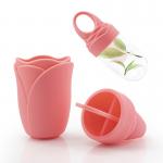Cold Therapy Ice Cup Molds Massage Tool Silicone Ice Cube for Puffiness / Pain Relief for sale
