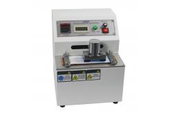 China 40W Paper Abrasion Testing Machine With Power Cut Memory Function supplier