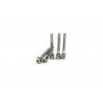Cross head meter screw M3x25 sandblasted galvanized single hole lead seal screw for sale