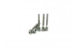 China Cross head meter screw M3x25 sandblasted galvanized single hole lead seal screw supplier