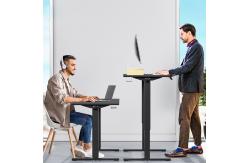 China Modern Design Smart Electric Height Adjustable Computer Gaming Desk for Living Room supplier