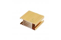 China Wood Grain Aluminum Window And Door Frame Aluminum Extrusion Profile supplier