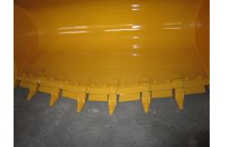 China 22D0113X0 bucket 2.7 ㎡ with bucket teeth for Wheel Loader Spare Parts supplier