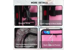 China Luggage Travel Cup Holder Durable Free Hand Fits All Suitcase Handles supplier