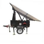 Solar Panels Power Camera Cctv Trailers DC 24V For Ranch Monitoring for sale