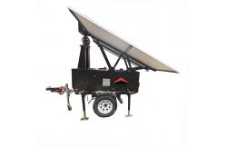 China Dc24v Solar Powered Trailer Mounted Security Camera For Warehouse Monitoring supplier