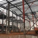 Prefabricated Easy Assemble 70m By 20m By 5m Steel Shed Workshop for sale