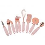 7 Pcs Kitchen Fancy Smart Gadget Set Copper Coated Stainless Steel Utensils for sale