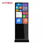 43 Inch HD Floor Standing Digital Poster Display 8GB/16GB Storage For OEM Suppliers for sale