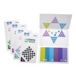 Custom Sticky Chess Game Removable Glue Stickers Paper Board Children Toys