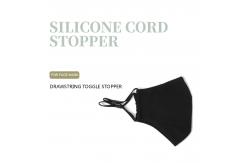 China Black Silicone Cord Stopper | Drawstring Toggle Stopper supplier