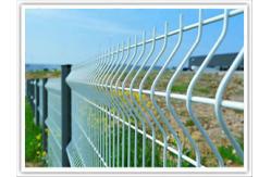 China Dirickk Axis Euro Welded Fence Triangle Bend Guardrail Anti Climb Wire Mesh Fencing supplier