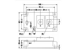 China IGBT Power Module 1MBI400N-120 IGBT MODULE(N series) FUJITSU IGBT Power Module supplier