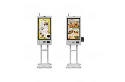 China 23 Inch Self Service Ordering Kiosk Waterproof For Fast Food Restaurants supplier