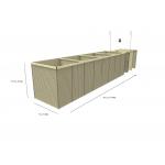 ISO CE Anti Corrosion Military Sand Wall Hesco Barrier High Durability for sale