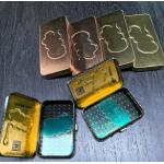 Weed Small Rectangular Metal Box Weed Packaging Customer Printing for sale