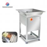 120KG Fruit and vegetable slicing machine eggplant and melon cutting long strip processing cutting long strip equipment for sale