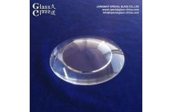 China Durable Ultra Clear Borosilicate Glass Lens For Tunnel Lighting supplier