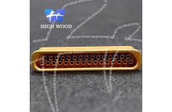 China J30J SERIES Glass Sintered Gas Sealed Rectangular Electrical Connector , J30JM1-31ZKH2-Q1 supplier