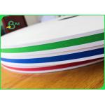 60gsm 120gsm Striped Kraft Paper Roll Food Safe Ink 14MM 15MM Slitting for sale