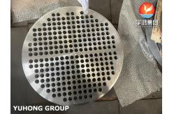 China ASTM Copper Alloy Steel Baffle And Tubesheet For Heat Exchanger supplier
