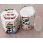 Food Grade Cylindrical water proof Paper Composite nut Cans , Aluminium Foil Peel Lid for sale