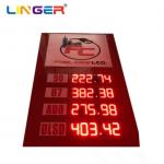 8'' Digit  IP65 Waterproof Led Gas Price Sign IR Remote Control for sale