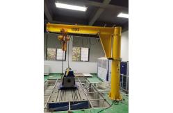 China Variable Speed Column Mounted Jib Crane For Material Handling supplier