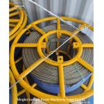 Anti Twisting Galvanized Braided Steel Wire Rope Overhead Conductor Stringing for sale