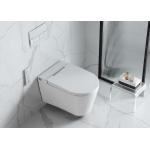 Elongated Rimless Toilet Bowl Intelligent Wall Hung for Bathroom for sale